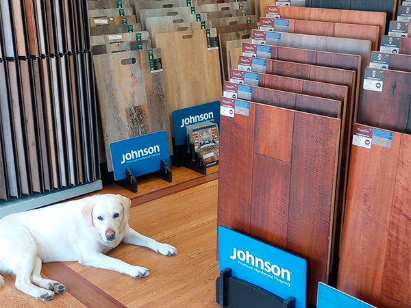 Hardwood Flooring in Showroom